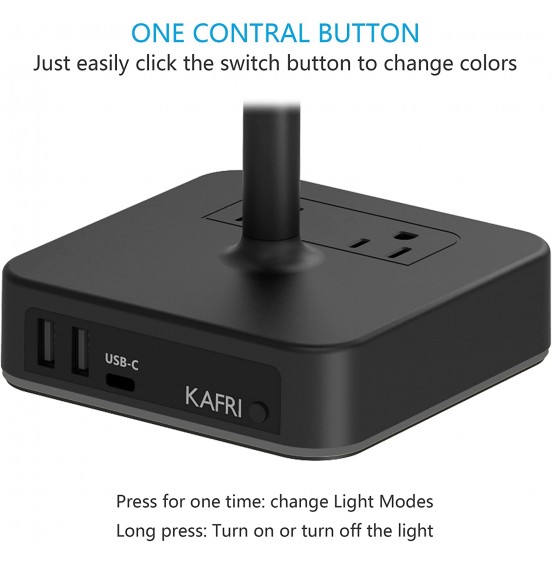 KAFRI RGB Headphone Stand with USB Charger Desk Gaming Headset Holder Hanger Rack with 3 USB Charging Port and 2 Outlet - Suitable for Gamer Desktop Table Game Earphone Accessories Boyfriend Gift KAFRI RGB Headphone Stand with USB Charger Desk Gaming Headset Holder Hanger Rack with 3 USB Charging Port and 2 Outlet - Suitable for Gamer Desktop Table Game Earphone Accessories Boyfriend Gift