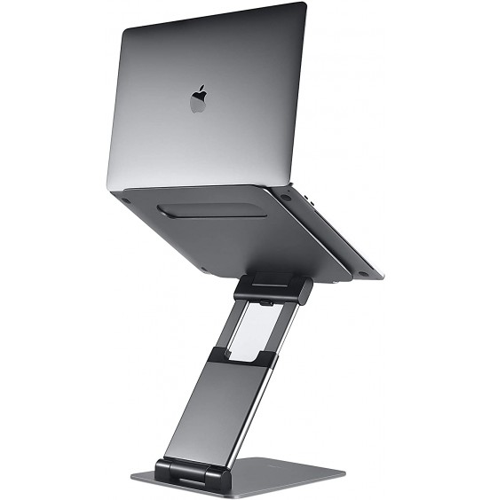 Ergonomic Laptop stand for desk, Adjustable height up to 20", Laptop riser computer stand for laptop, Portable laptop stands, Fits MacBook, Laptops 10 15 17 inches, Laptop holder and Laptop desk stand Ergonomic Laptop stand for desk, Adjustable height up to 20", Laptop riser computer stand for laptop, Portable laptop stands, Fits MacBook, Laptops 10 15 17 inches, Laptop holder and Laptop desk stand