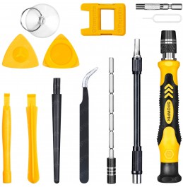 Computer Repair Kit, 122 in 1 Magnetic Laptop Screwdriver Kit, Precision Screwdriver Set, Small Impact Screw Driver Set with Case for Computer, Laptop, PC, for iPhone, Watch, Ps4 DIY Hand Tools -Grey Computer Repair Kit, 122 in 1 Magnetic Laptop Screwdriver Kit, Precision Screwdriver Set, Small Impact Screw Driver Set with Case for Computer, Laptop, PC, for iPhone, Watch, Ps4 DIY Hand Tools -Grey