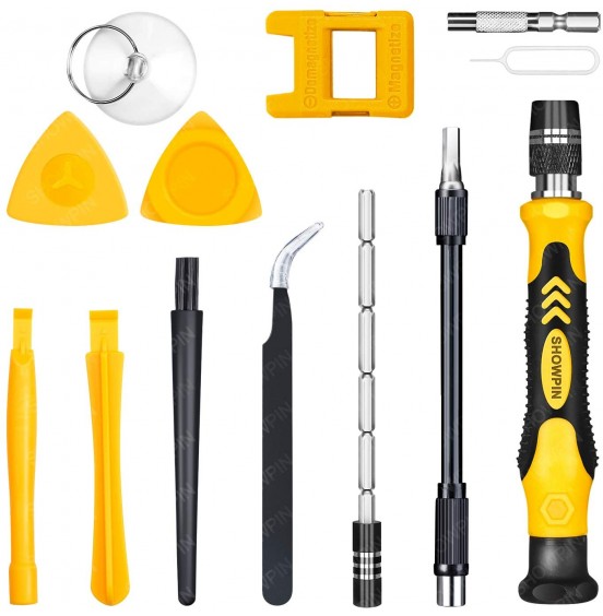Computer Repair Kit, 122 in 1 Magnetic Laptop Screwdriver Kit, Precision Screwdriver Set, Small Impact Screw Driver Set with Case for Computer, Laptop, PC, for iPhone, Watch, Ps4 DIY Hand Tools -Grey Computer Repair Kit, 122 in 1 Magnetic Laptop Screwdriver Kit, Precision Screwdriver Set, Small Impact Screw Driver Set with Case for Computer, Laptop, PC, for iPhone, Watch, Ps4 DIY Hand Tools -Grey