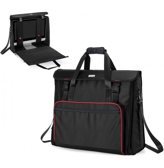 CURMIO Rolling Carrying Bag with Wheels Compatible with Apple iMac 27 inch Desktop Computer, Detachable Trolley Storage Case Compatible with iMac 27” Monitors and Accessories, Black (Patented Design) CURMIO Rolling Carrying Bag with Wheels Compatible with Apple iMac 27 inch Desktop Computer, Detachable Trolley Storage Case Compatible with iMac 27” Monitors and Accessories, Black (Patented Design)